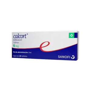 Calcort 6 Mg 20 Tabletas