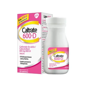 Caltrate 600+D 30 Tabletas