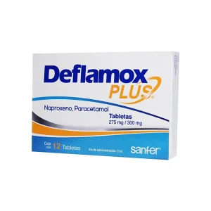 Deflamox Plus 275/300 Mg 12 Tabletas