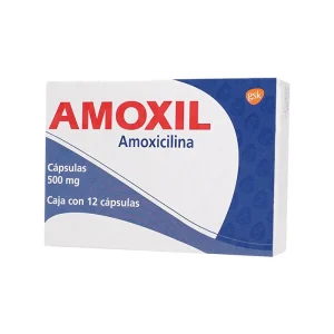 Amoxil 500 Mg 12 Cápsulas