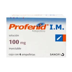 Profenid IM 100 Mg Solución Inyectable 6 Ampolletas 2 Ml