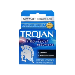 Preservativo Trojan Pro Tech 3 Condones
