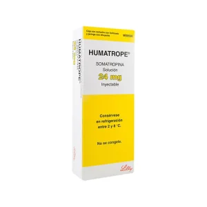 Humatrope 24 Mg Solución Inyectable