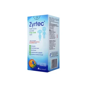 Zyrtec 5 Mg Infantil Solución Con Dosificador 100 Ml
