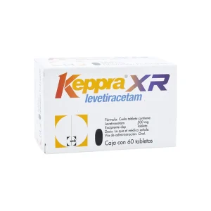 Keppra XR 500 Mg 60 Tabletas