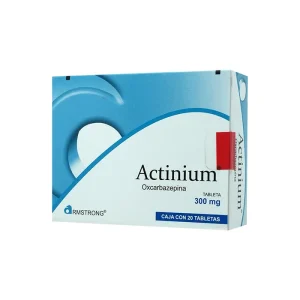 Actinium 300 Mg 20 Tabletas