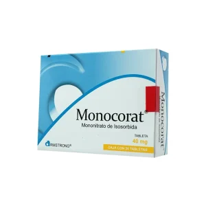 Monocorat 40 Mg 20 Tabletas