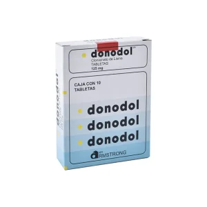 Donodol 125 Mg 10 Tabletas