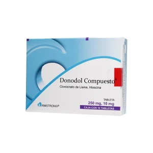 Donodol Compuesto 250 Mg 10 Tabletas