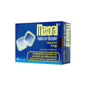 Maxoral 5 Mg 24 Tabletas
