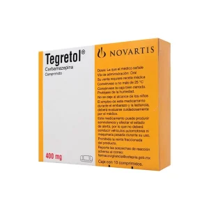 Tegretol 400 Mg 10 Comprimidos