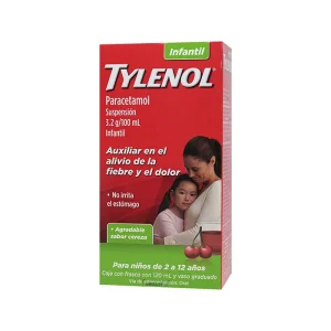 Tylenol Infantil Cereza Suspensión 120 Ml