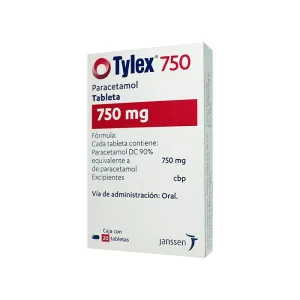Tylex 750 Mg 20 Tabletas