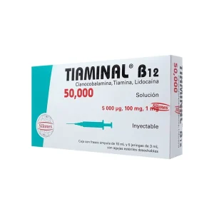 TIAMINAL B12 50,000 5 FA 100/5/1 MG