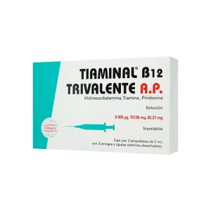TIAMINAL B12 TRIV AP 3 FA 5/200/100 MG