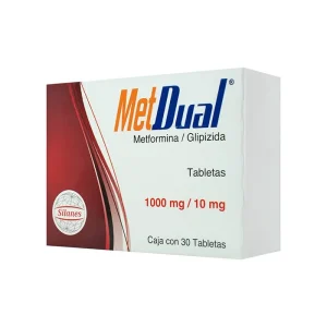Metdual 10/1000 Mg Tabletas 30