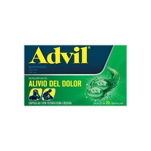 Advil Fast Gel 200 Mg 20 Cápsulas