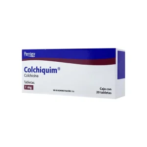 Colchiquim 1 Mg 20 Tabletas