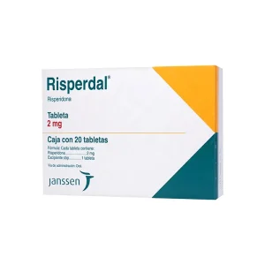 Risperdal 2 Mg 20 Tabletas