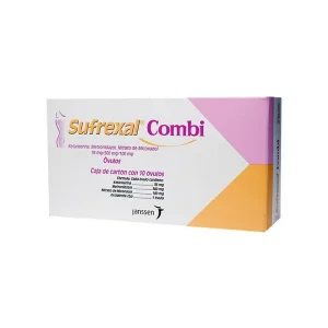 Sufrexal Combi 36/500/100 Mg 10 Óvulos