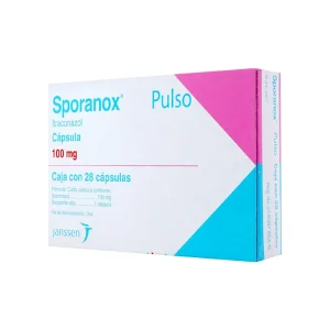 Sporanox Pulso 100 Mg 28 Cápsulas