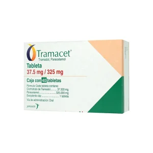 Tramacet 37.5/325 Mg 40 Tabletas