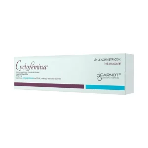 Cyclofemina 25/5 Mg Jeringa Prellenada 5 Ml