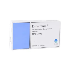 Dilarmine 1/2 Mg 25 Tabletas