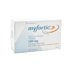 Myfortic 180 Mg 120 Grageas
