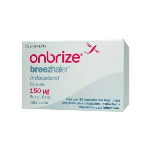 Onbrize Brezhaler 150 Mg Con Inhalador 30 Cápsulas