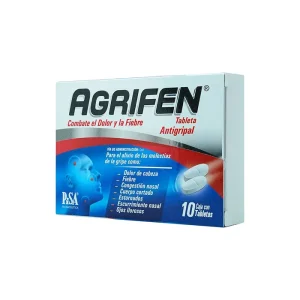 Agrifen 500/25/5/4 Mg 10 Tabletas