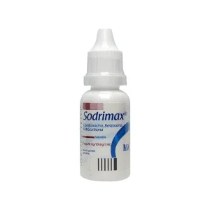 Sodrimax 2/20/10 Mg Ótica 10 Ml