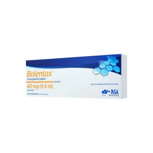 Bolentax 40 Mg/0.4 Ml 2 Jeringas Prellenadas