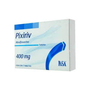 Pixiriv Moxifloxacino 400 Mg 7 Tabletas Genérico Pisa