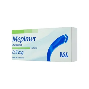Mepimer 0.5 Mg Caja 30 Tabletas