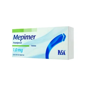 Mepimer 1.0 Mg Caja 30 Tabletas