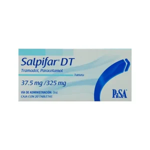 Salpifar DT 37.5 Mg/325 Mg 20 Tabletas