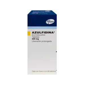 Azulfidina 500 Mg 60 Tabletas