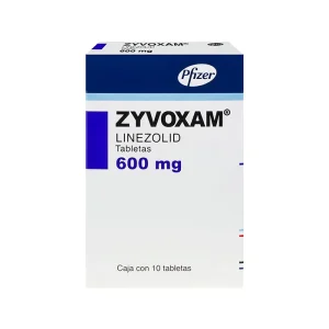 Zyvoxam 600 Mg 10 Tabletas