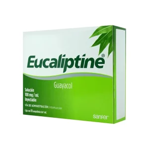 Eucaliptine 100 Mg 10 Ampolletas 1 Ml
