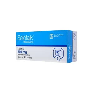 Salofalk 500 Mg 40 Tabletas
