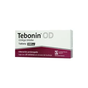Tebonin Od 240 Mg 28 Tabletas Liberación Prolongada