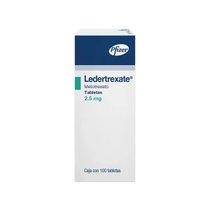 Ledertrexate 2.5 Mg 100 Tabletas