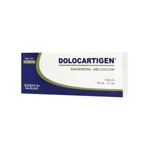 Dolocartigen 50/15 Mg 20 Cápsulas