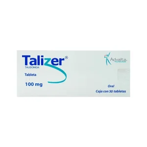 Talizer 100 Mg 50 Tabletas