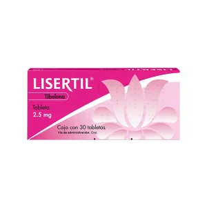 Lisertil Tibolona 2.5 Mg 30 Tabletas Genérico Serral