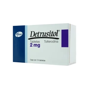 Detrusitol 2 Mg 14 Tabletas