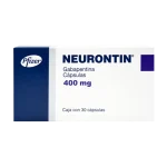 Neurontin 400 Mg 30 Cápsulas