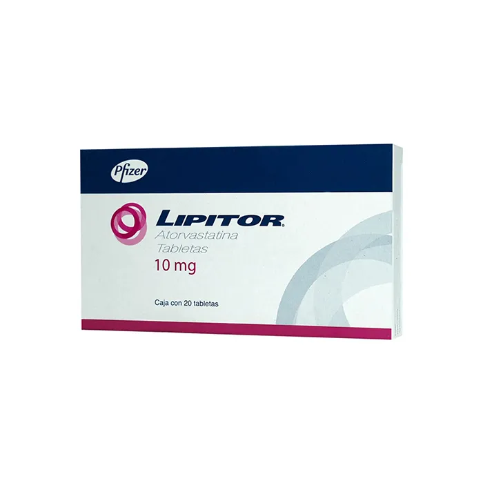 Lipitor 10 Mg 20 Tabletas