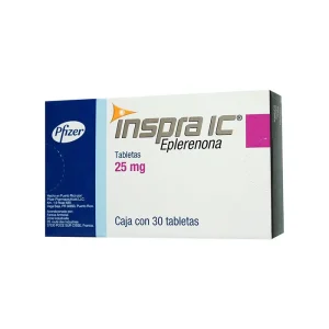 Inspra Ic 25 Mg 30 Tabletas